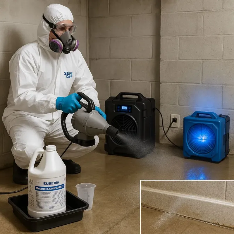 Sanitization and Odor Removal process in Citrus, CA